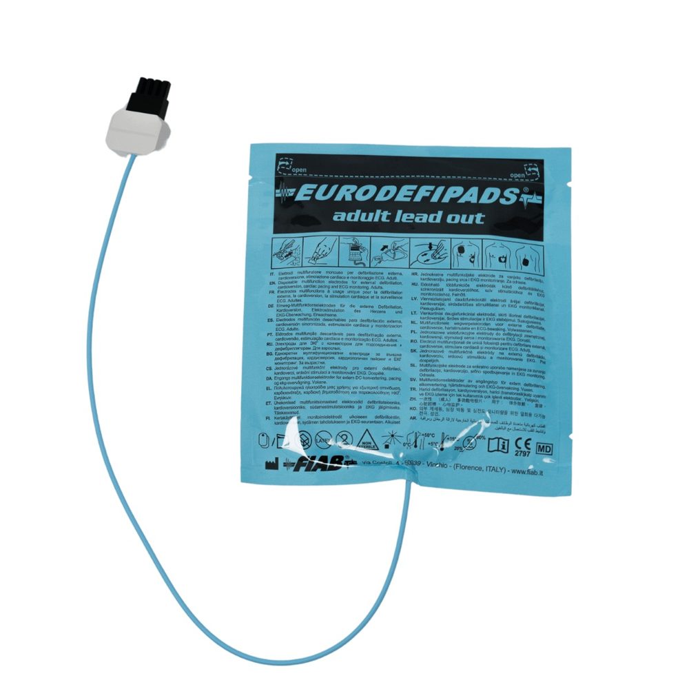 Elettrodi adulti Life-Point Electropad V1 preconnessi per defibrillatore Life-Point Pro